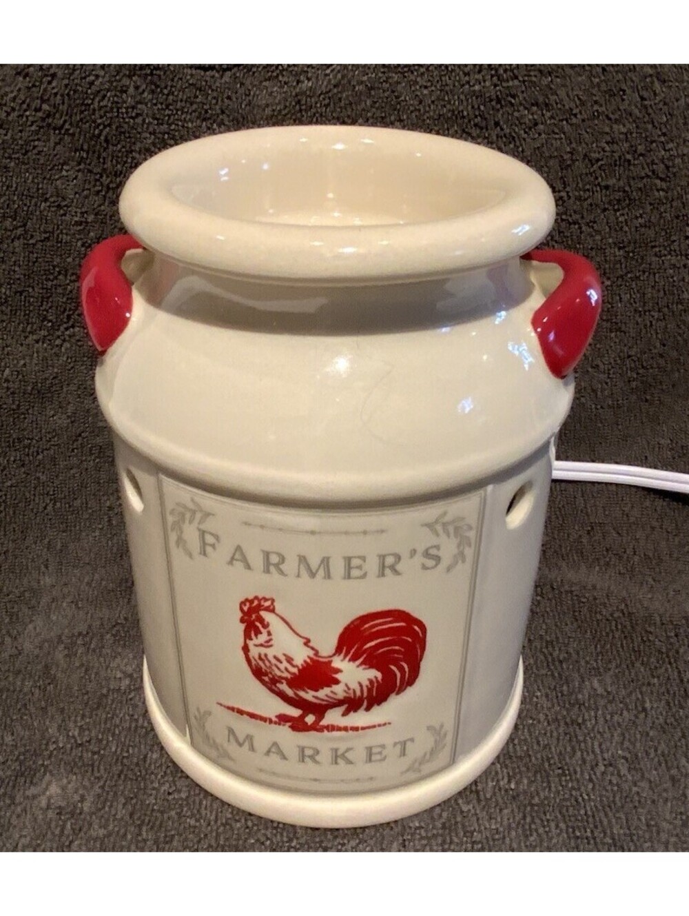 Better Homes & Gardens Full Size Farmer’s Market Milk Can Style 5.75” Wax Warmer
